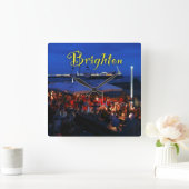 おもしろい! スクエア壁時計 (ホーム)