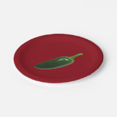 おもしろい&スパイシージャラピーノペッパー ペーパープレート (アングル)