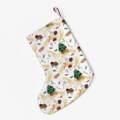 おもしろい スモールクリスマスストッキング (裏面 (吊り時))