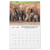 おもしろい&ゾウに関する興味深い事実 カレンダー (3月 2026)