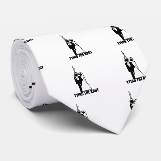 おもしろい、"デザインを結婚する結び目"を結びます ネクタイ (ロール)