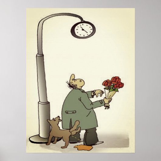 おもしろい「デートすること」ポスター ポスター (正面)