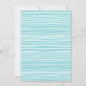 おもしろい&トレンディーサマープールパーティーAny Age誕生日 招待状 (裏面)