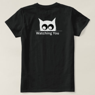 おもしろい ネコ かわいい ミニマル Tシャツ
