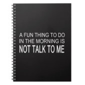 おもしろい ノートブック (正面)