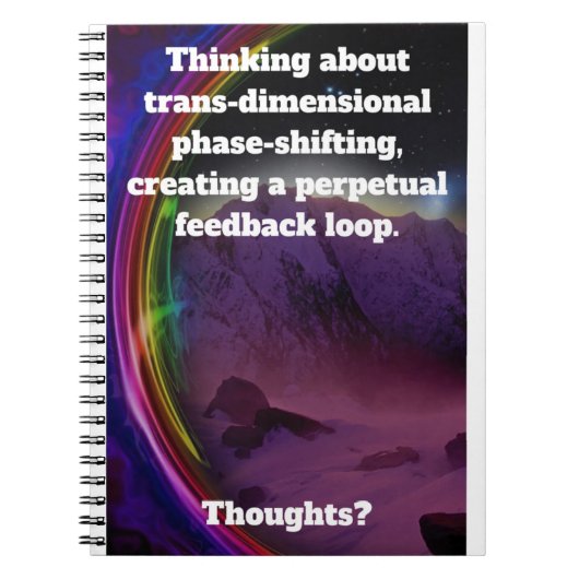 おもしろい ノートブック (正面)