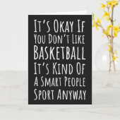 おもしろい バスケットボール カード スポーツ チーム プレーヤー ファン (黄色い花)