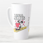 おもしろい&バモダンレンタインのマグカップ彼と彼女 カフェラテマグ (左アングル)