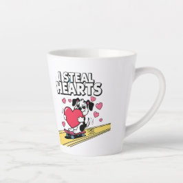 おもしろい&バモダンレンタインデー カフェラテマグ