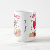 おもしろい&バモダンレンタインデー コーヒーマグカップ (中央)