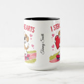 おもしろい&バモダンレンタインデー マグカップ (中央)