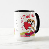 おもしろい&バモダンレンタインデー マグカップ (正面右)