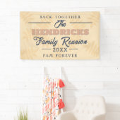 おもしろい,パステルファミリー懇親会ウェルカムバナー 横断幕 (インサイチュ)