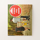 おもしろい!パズル- パーソナライズされた - 30個の特大ピース ジグソーパズル (縦)