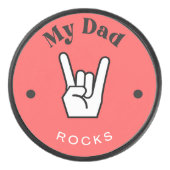 おもしろい!パック – 私のパパロック！ アイスホッケーパック (正面)