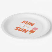 おもしろい。パーティープレートと備品 ペーパープレート (アングル)