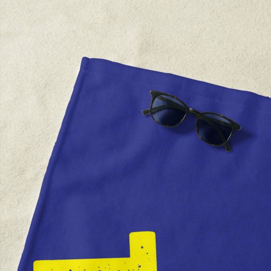 おもしろい ビーチタオル (インサイチュ)