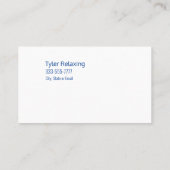 おもしろい、ビーチ退職した・ハンモック、職業Gag、Vs 2 名刺 (裏面)