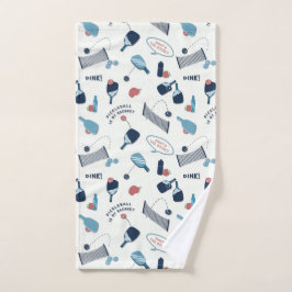 おもしろい『ピックボールは私のラケットだ』 ハンドタオル