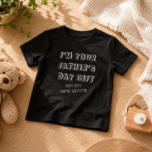おもしろい·ファースト·ファザーズ·デイ·プレゼント·フィズ·ユーモア ベビーTシャツ