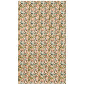 おもしろい、フェスティバル&ヴィンテージカラフルクリスマスエフェメラ テーブルクロス (正面)