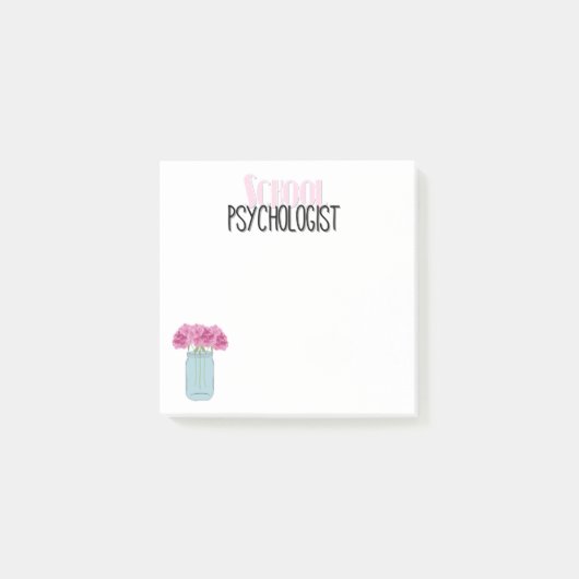 おもしろい·フローラ·スクール心理学者のポスト·イット·ノート ポストイット (正面)