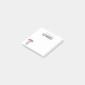 おもしろい·フローラ·スクール心理学者のポスト·イット·ノート ポストイット (アングル)