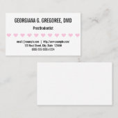 おもしろい・プロシンプルッソ歯科の名刺 名刺 (正面/裏面)