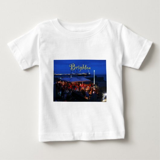 おもしろい! ベビーTシャツ (正面)