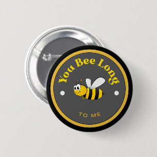 おもしろい!ボタン – You Bee Long to Me - Bee 缶バッジ