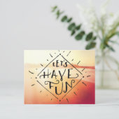 おもしろい ポストカード (スタンド正面)