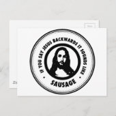 おもしろい ポストカード (正面/裏面)