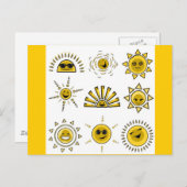 おもしろい ポストカード (正面/裏面)