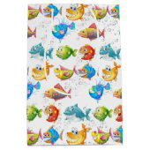 おもしろい ミディアムペーパーバッグ (正面)