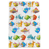 おもしろい ミディアムペーパーバッグ (裏面)