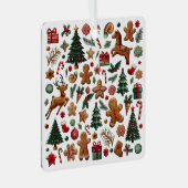 おもしろい メタルオーナメント (正面右)