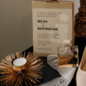 おもしろい&モファンキーングラムウェスタンスタイルウッドグレイン 招待状