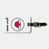 おもしろい ラゲッジタグ (正面横)