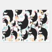 おもしろい ラッピングペーパーシート (正面3)