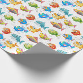 おもしろい ラッピングペーパー (角)