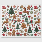 おもしろい ラッピングペーパー (フラット)