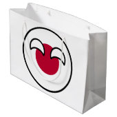 おもしろい ラージペーパーバッグ (裏面アングル)