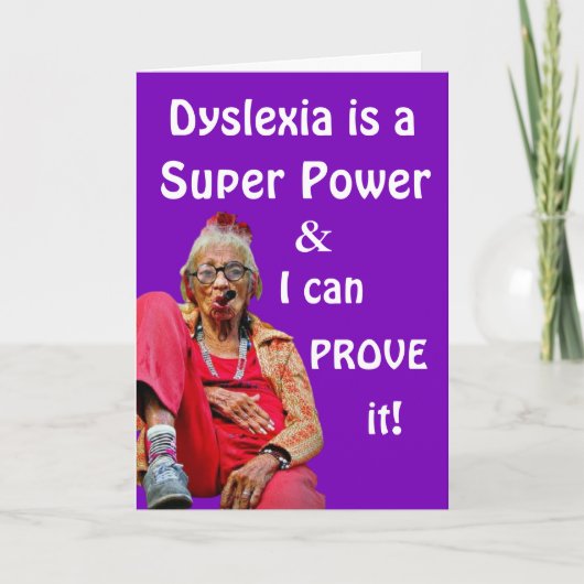 おもしろい「一定の年齢」誕生日 カード (正面)