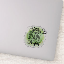おもしろい、不気味なハロウィーン引用文シール シール