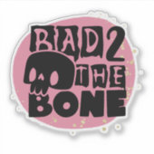 おもしろい、不気味なハロウィーン引用文シール シール (正面)