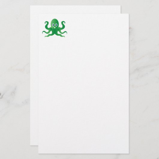 おもしろい 便箋 (正面/裏面)