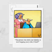 おもしろい「保のTouch」はがき ポストカード (正面/裏面)