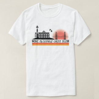 おもしろい!再びアルカトラ素晴らしズを作るSFロックALCATRAZ Tシャツ