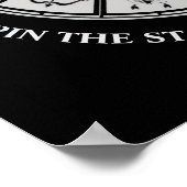 おもしろい〔占星術の〕十二宮図シンボルや象徴ポスター ポスター (角)