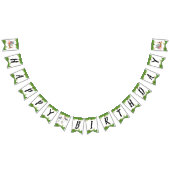 おもしろい&可愛いジャングルの動物アットパーティーワイルドワン バンティングフラッグ (全)